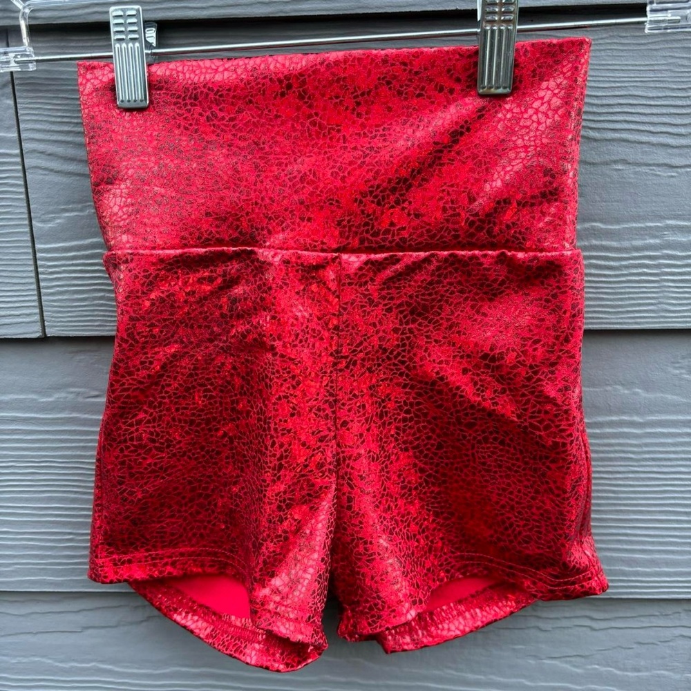 Red Women's Shorts